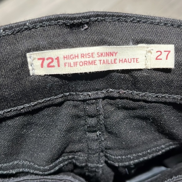 721 high rise skinny levi's jeans - Picture 4 of 5